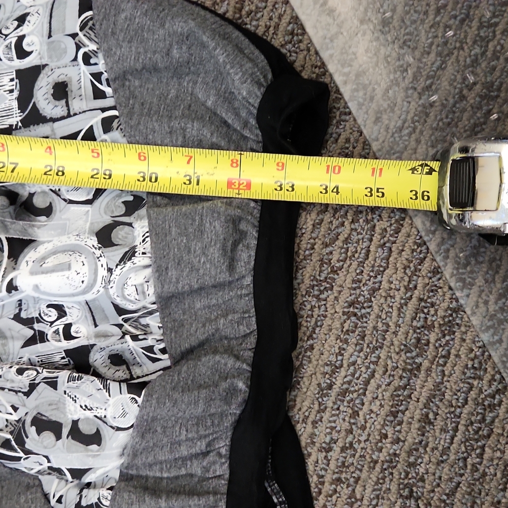 Desigual Black and Gray Patchwork Graphic Dress - Picture 15 of 16